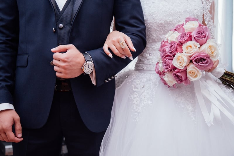 Bohemian bridal bouquet